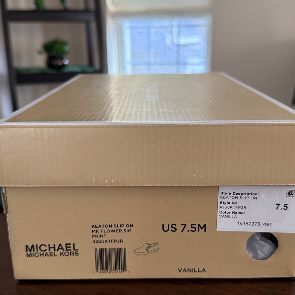 Michael Kors Keaton Women's Floral Slip-On Sneakers - Picture 4 of 4
